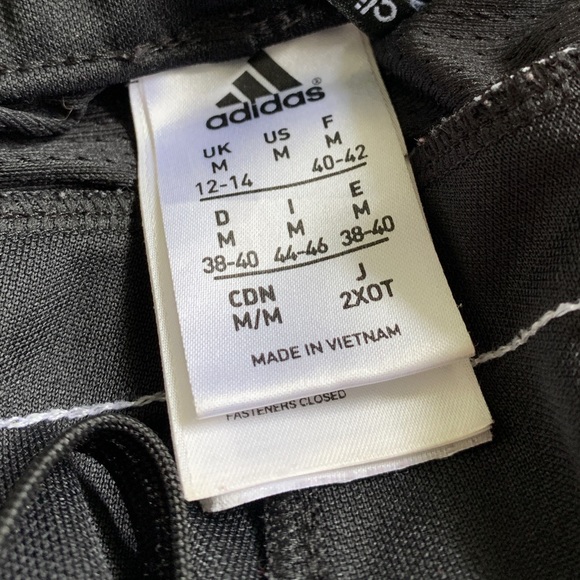 Black Adidas Track Pants - Picture 4 of 5